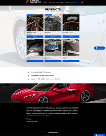 Speedway-Composites-LLC-C8-Chassis-Brace